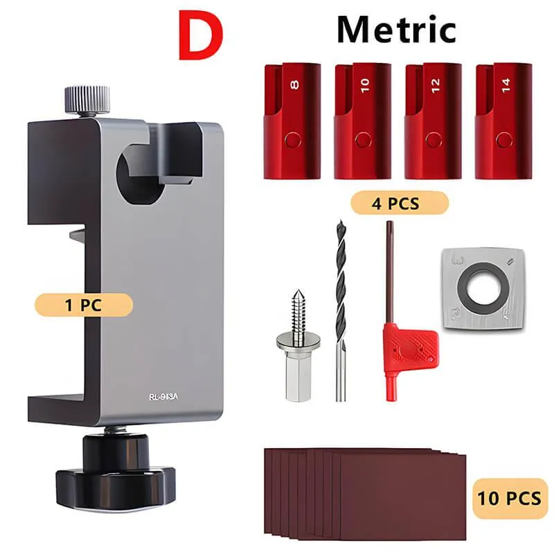Levoite™ Dowel Making Jig Tool - Metric / Imperial