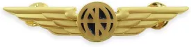 Luso Aviation Pilot Wings Aviator's Uniform Shirt Lapel Pin