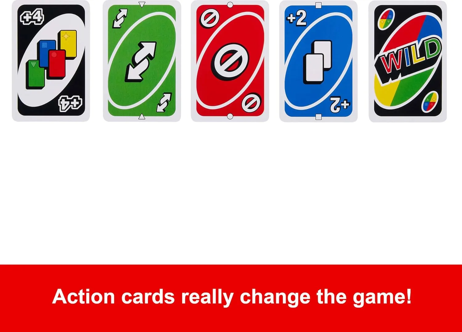 Mattel Games UNO Family Card Game, with 112 Cards in a Sturdy Storage Tin, Travel-Friendly, Makes a Great Toy for 7 Year Olds and Up