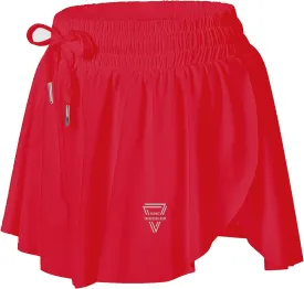 Memorose Flowy Running Shorts for Women Summer Causal Spandex Athletic Workout Shorts with Pockets