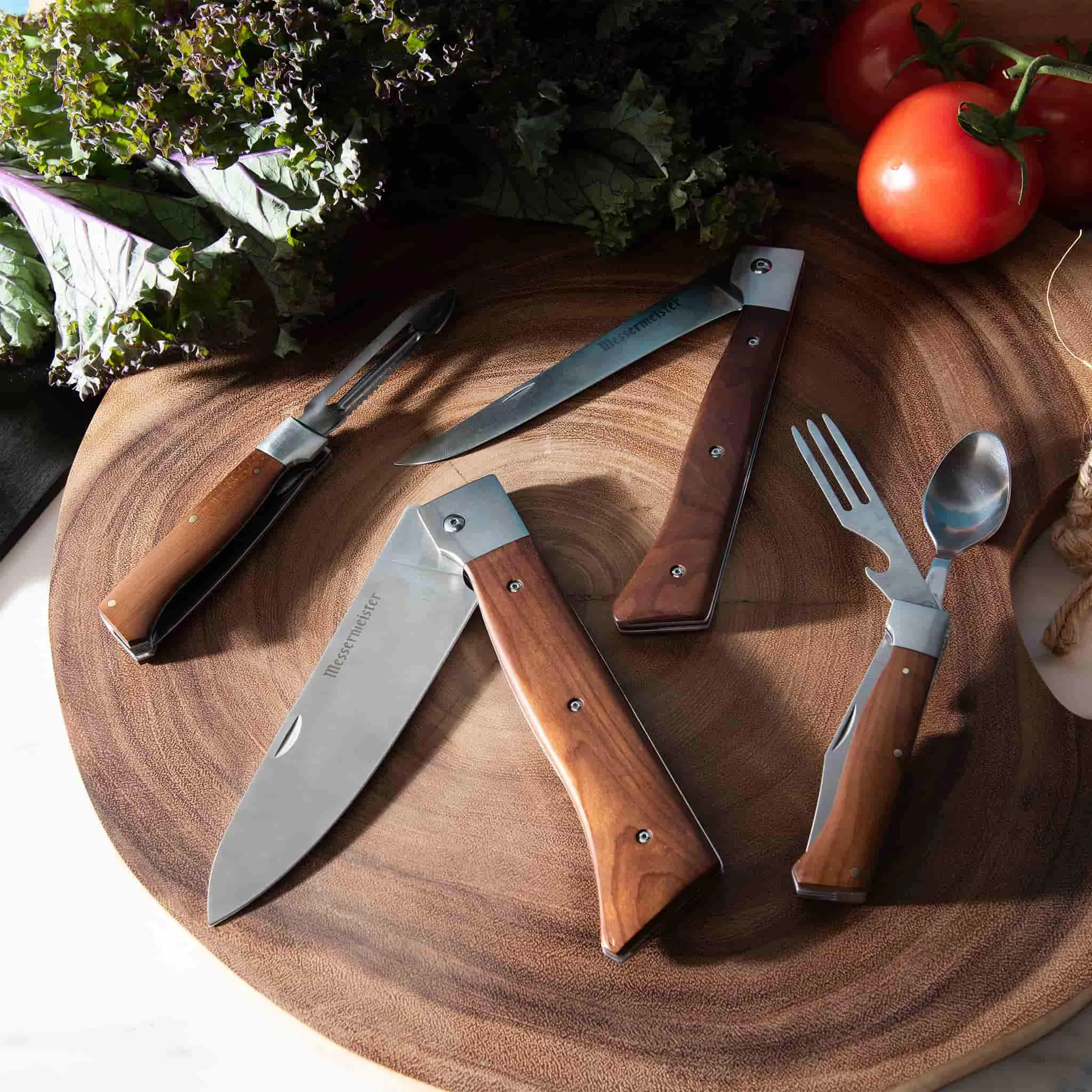 Messermeister Adventure Chef Maple 6 Piece Knife and Cutlery Set