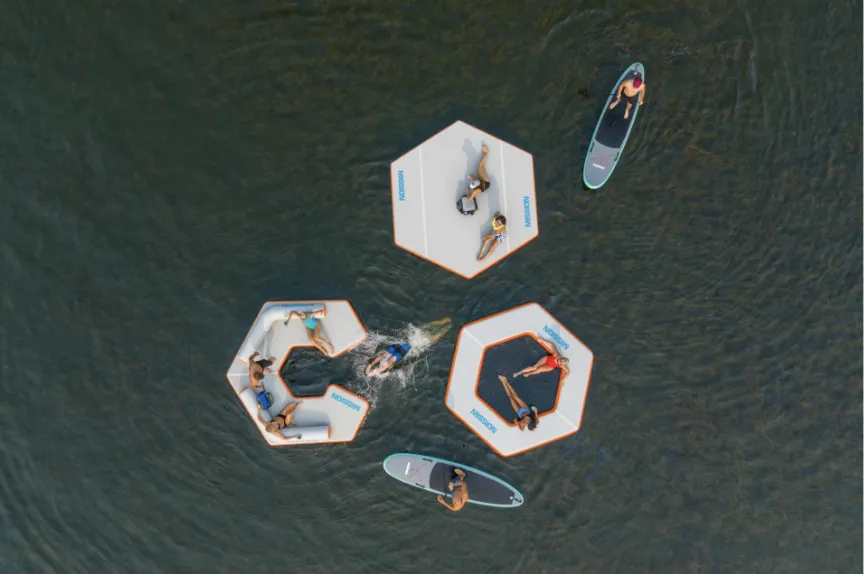 Mission Reef Hex 101 Inflatable Water Mat | Pre-Order
