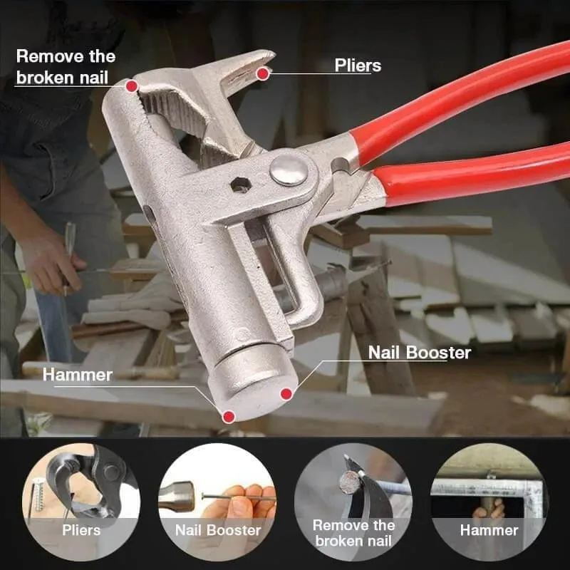 Multifunctional Hammer Multi Tool - Universal Hammer Screwdriver Nail Gun Pipe Pliers Wrench Clamps