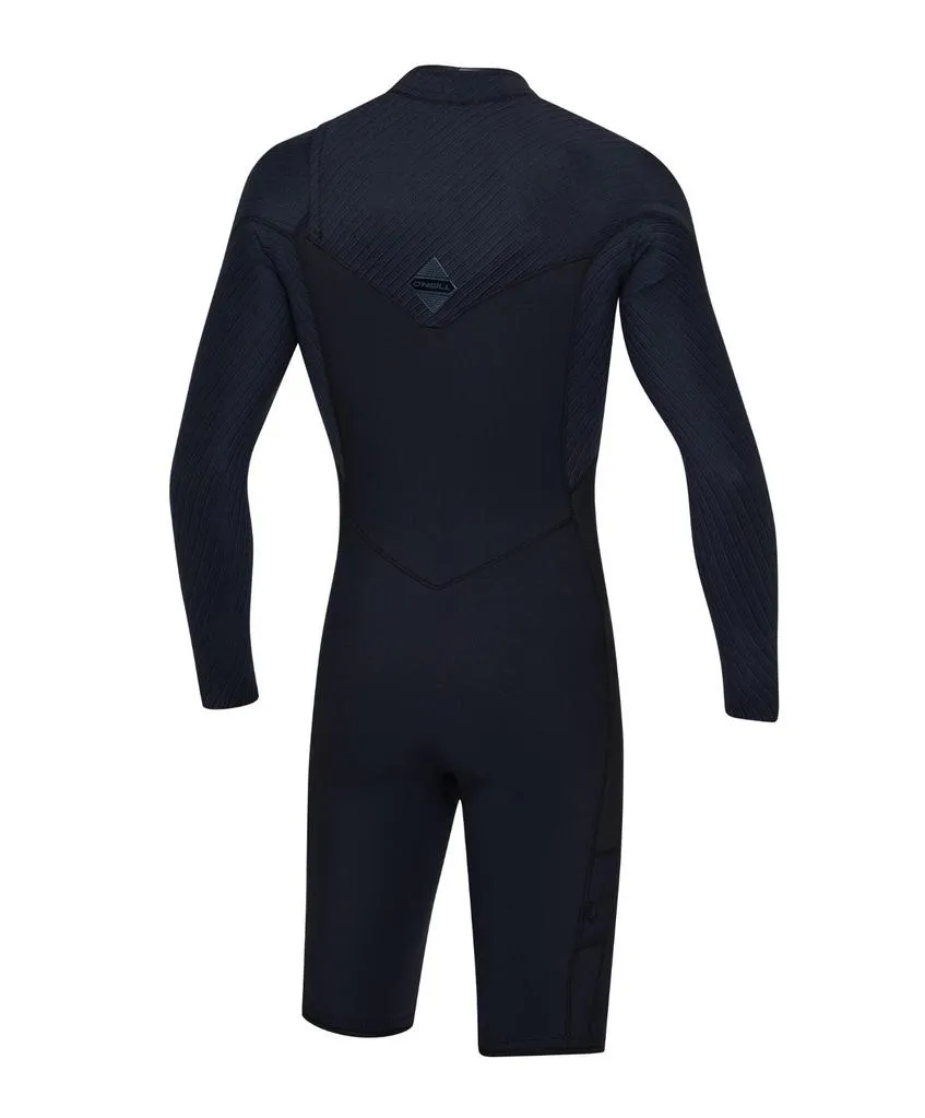 O'Neill Mens Hyperfreak 2mm Long Sleeve Chest Zip Springsuit