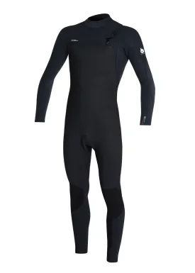 ONeill Mens Hyperfreak Fire Chest Zip Steamer Wetsuit 4/3mm