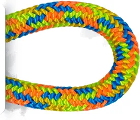 Pelican Rope Arborist Rope 11.8mm x 120Ft, USA Made High-Strength 24-Strands Static Climbing Rope - 7,000 lb Strength for Tree Climbing, Pulling, Outdoors & Swing - Viper, Plain End