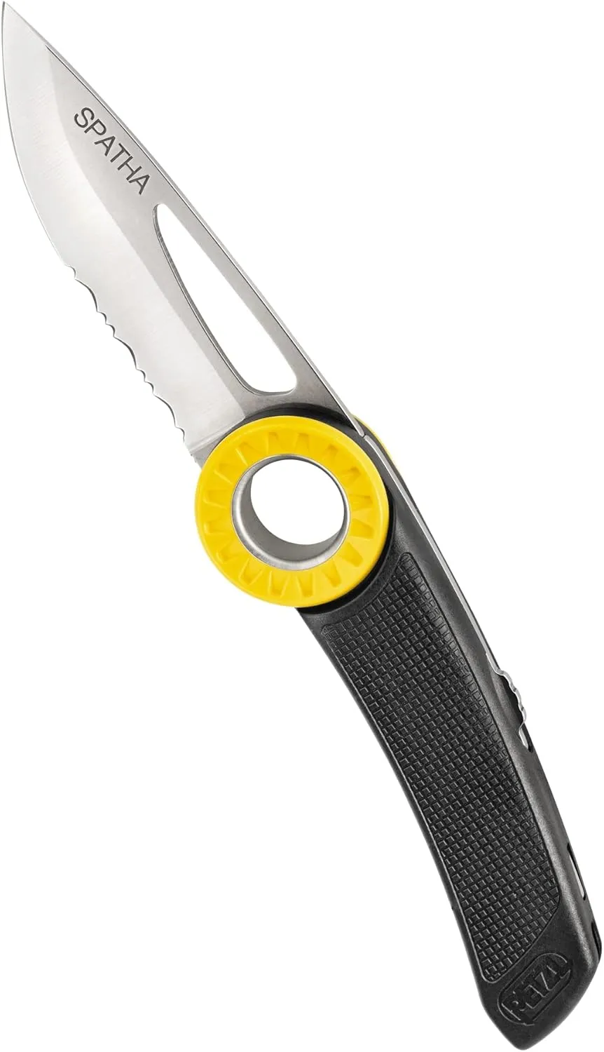 PETZL - Spatha, Knife with Carabiner Hole for Climbers