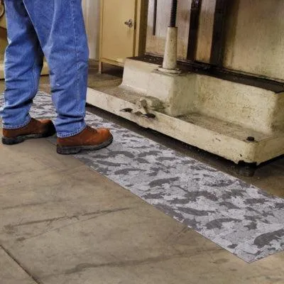 PIG® Gray Ham-O® Absorbent Mat Roll in Dispenser Box