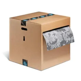PIG® Gray Ham-O® Absorbent Mat Roll in Dispenser Box