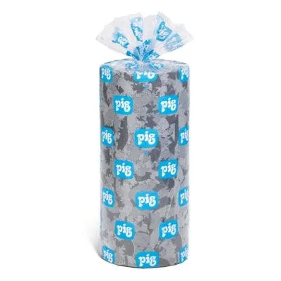 PIG® Gray Ham-O® Absorbent Mat Roll with Poly Backing