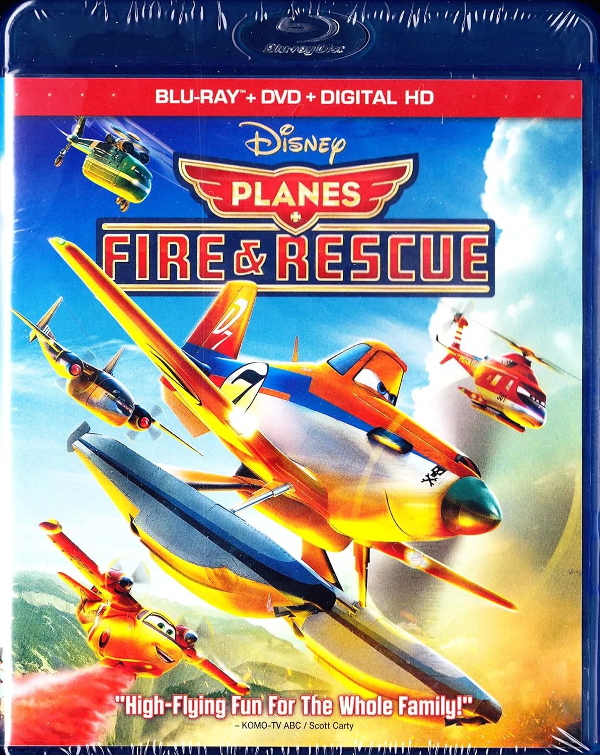 Planes: Fire & Rescue [Blu-ray]