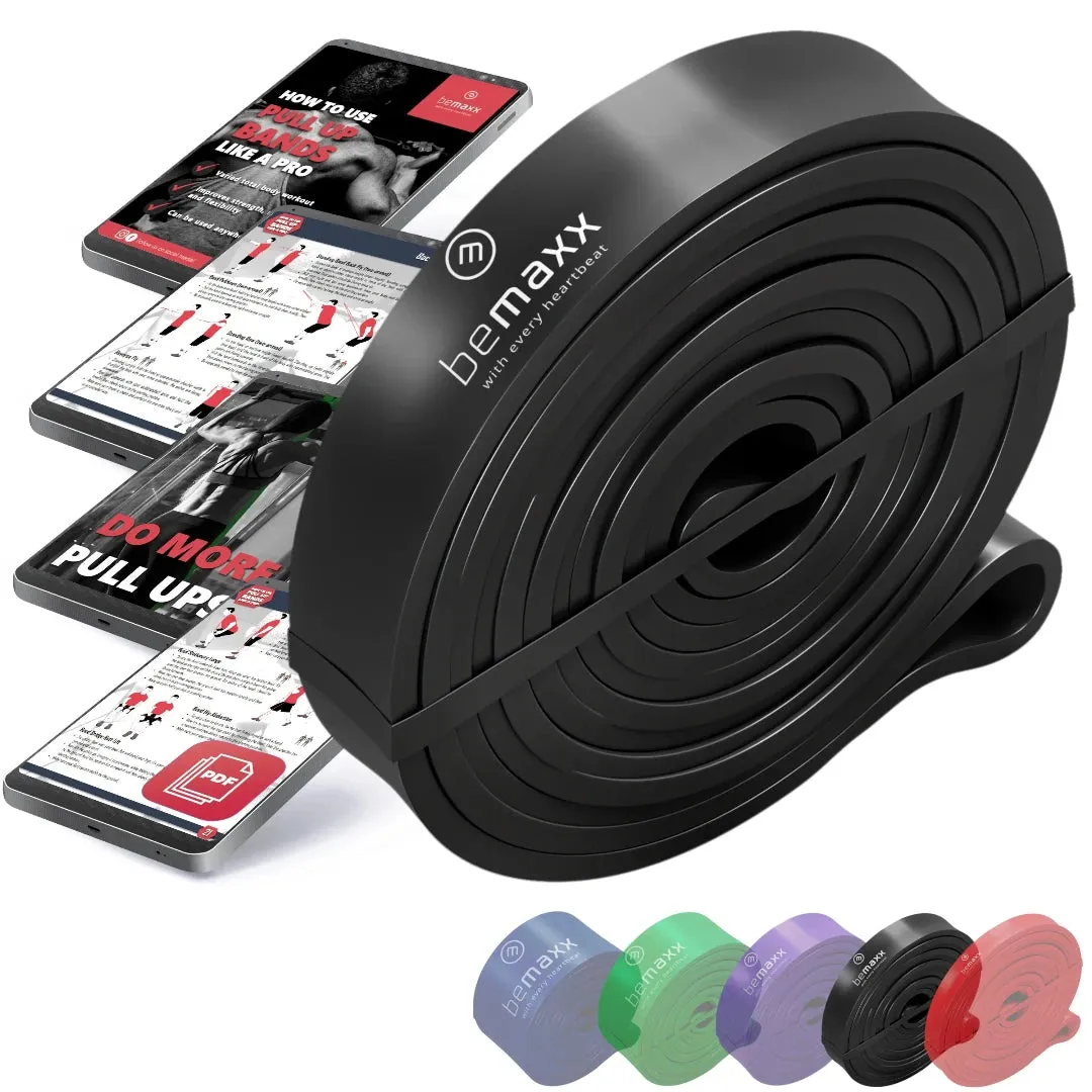 Resistance Band Pull Up Band, Heavy Fitness Exercise Band for Yoga, Pilates, Crossfit