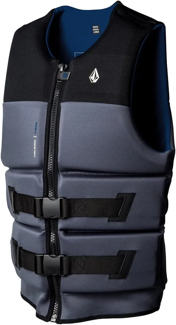 Ronix Volcom - Yes - US/CA CGA Life Vest - Charcoal/Black/Stone