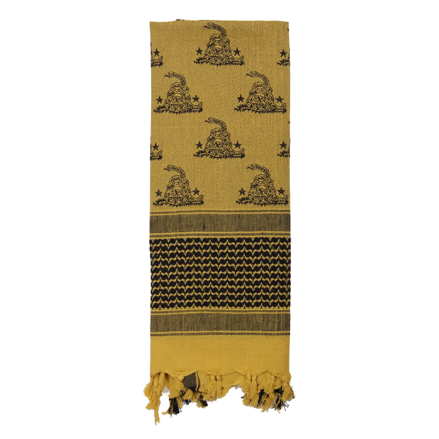 Rothco Gadsden Snake Shemagh Tactical Desert Scarf