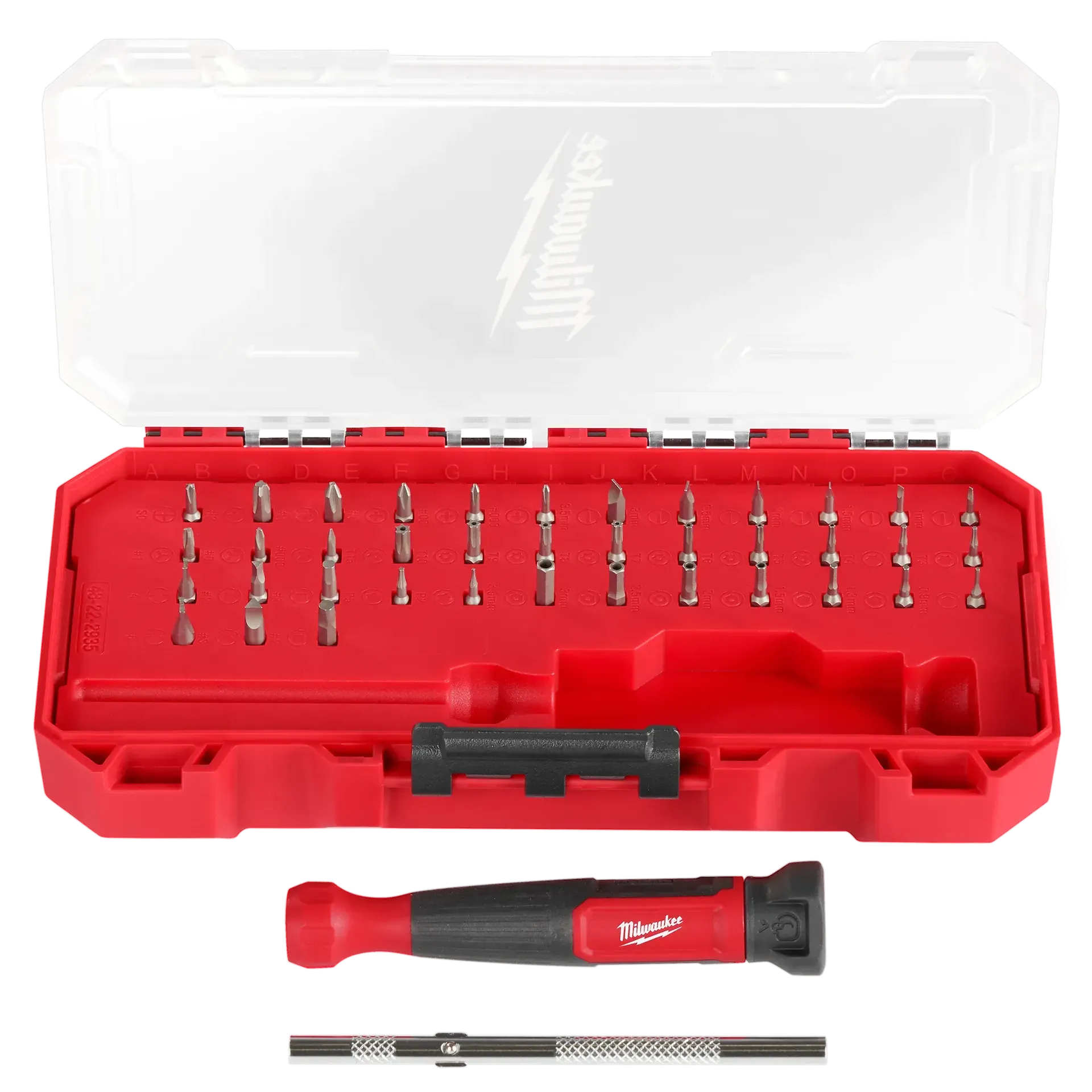 Screwdriver - Milwaukee 39-in-1  Precision Multi-Bit Screwdriver, 48-22-2935