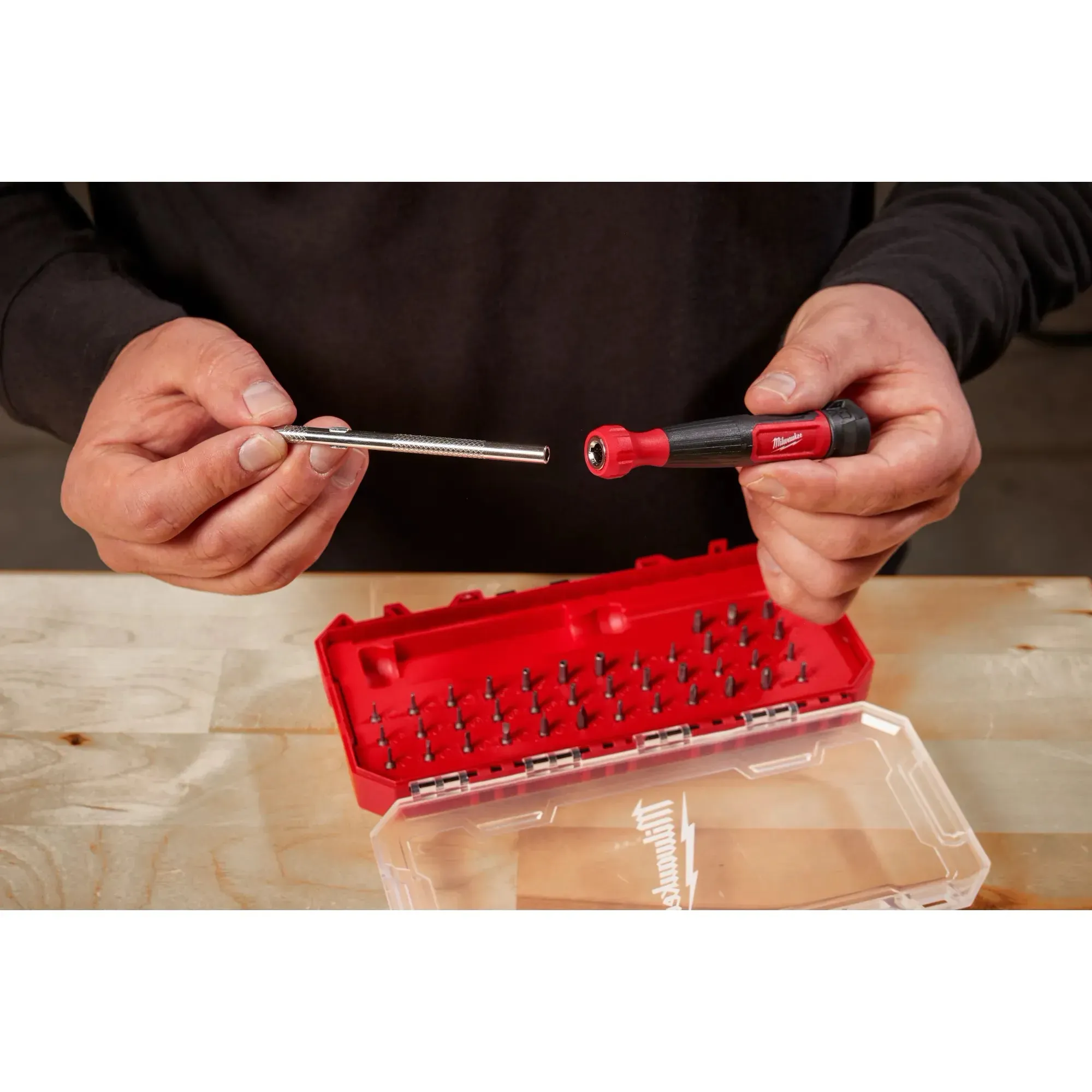 Screwdriver - Milwaukee 39-in-1  Precision Multi-Bit Screwdriver, 48-22-2935