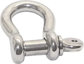 Shoreline Marine Galvanized Boat Anchor Shackles | Heavy-Duty Hot-Dipped Galvanized Anchor Shackles, 5/16"
