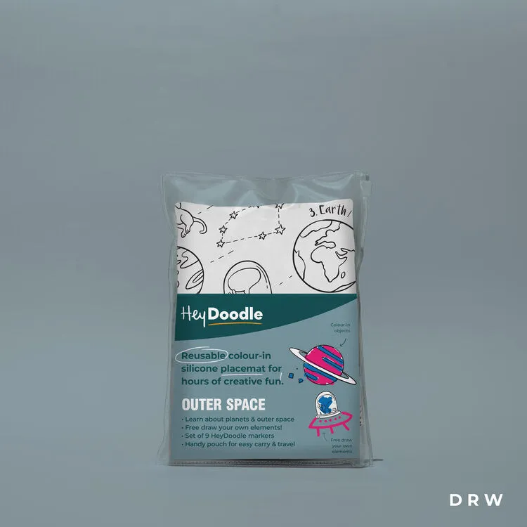Silicone Placemat "Outer Space"