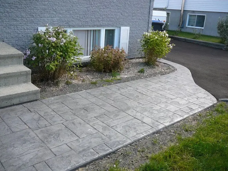 Slate Concrete Stamps - Ashler Notched Slate
