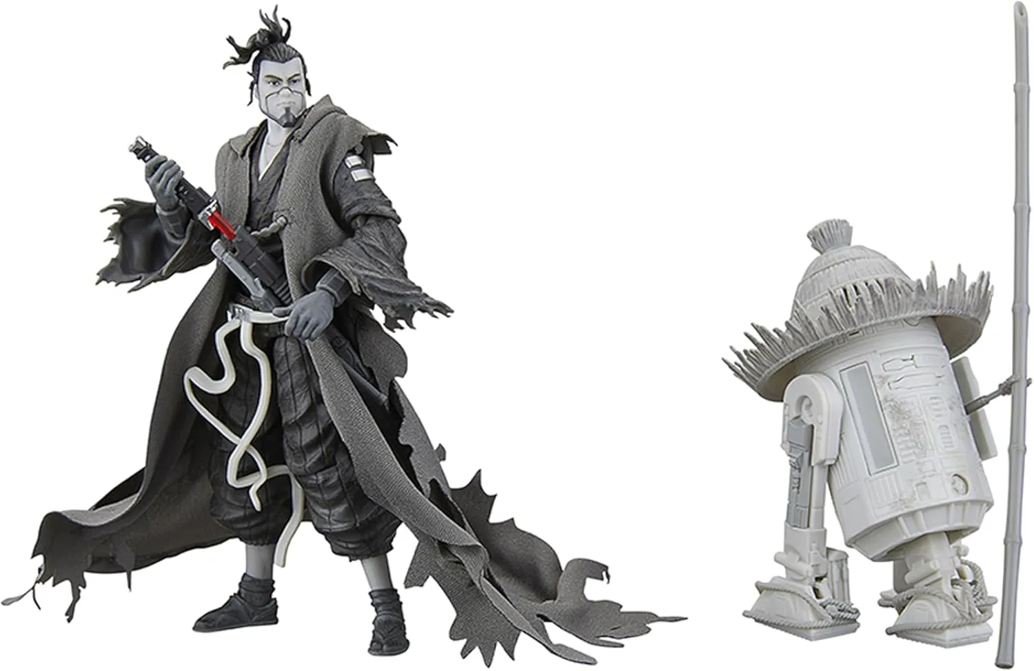 STAR WARS The Black Series The Ronin & R5-D56, Visions Premium Collectible 6 Inch Action Figure 2-Pack