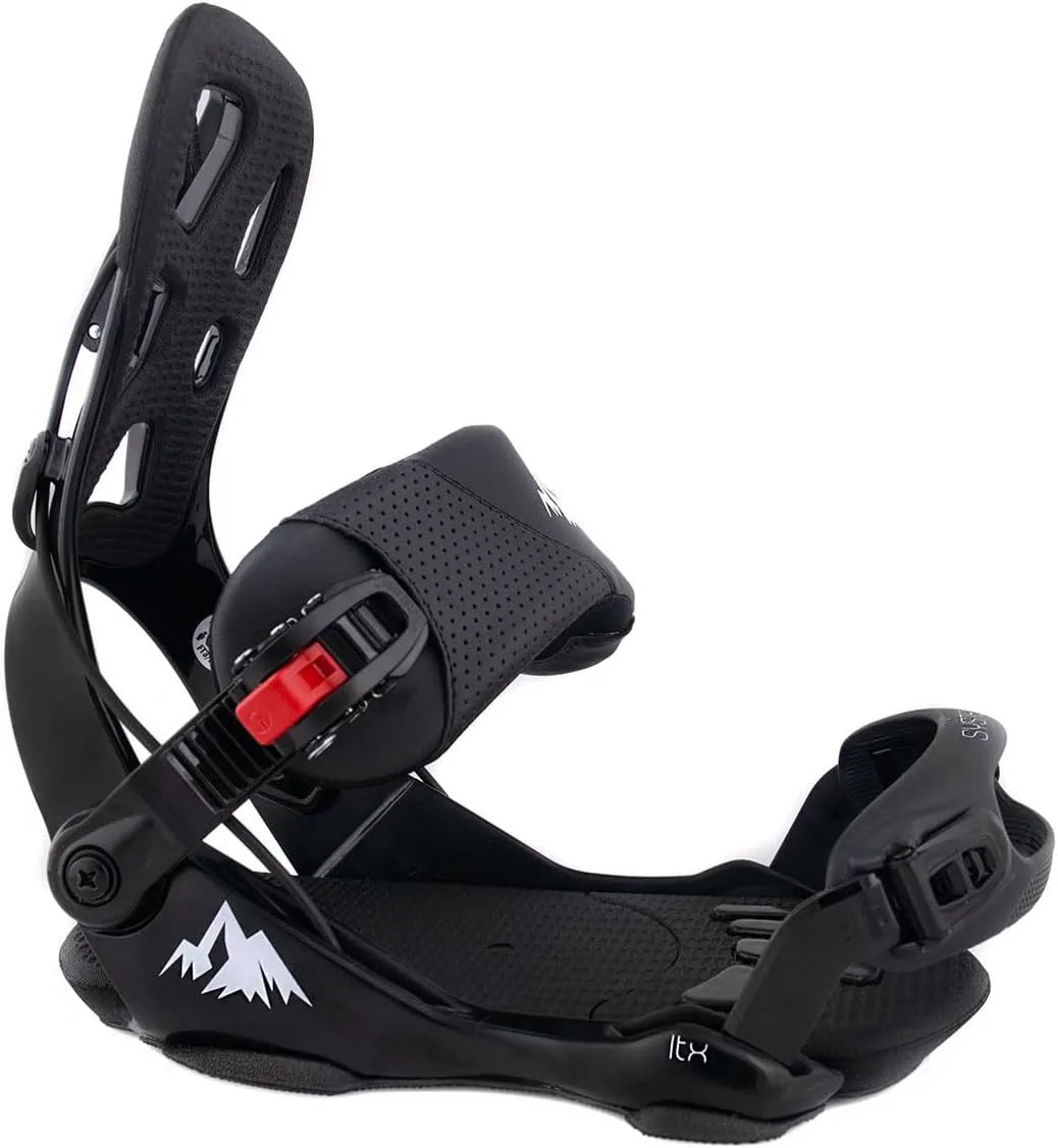 System LTX Men's Rear Entry Step in Style Snowboard Bindings