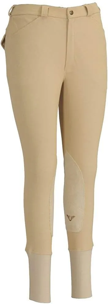 TuffRider Men's Ribb Patrol 4 Pockets Knee Patch Breeches