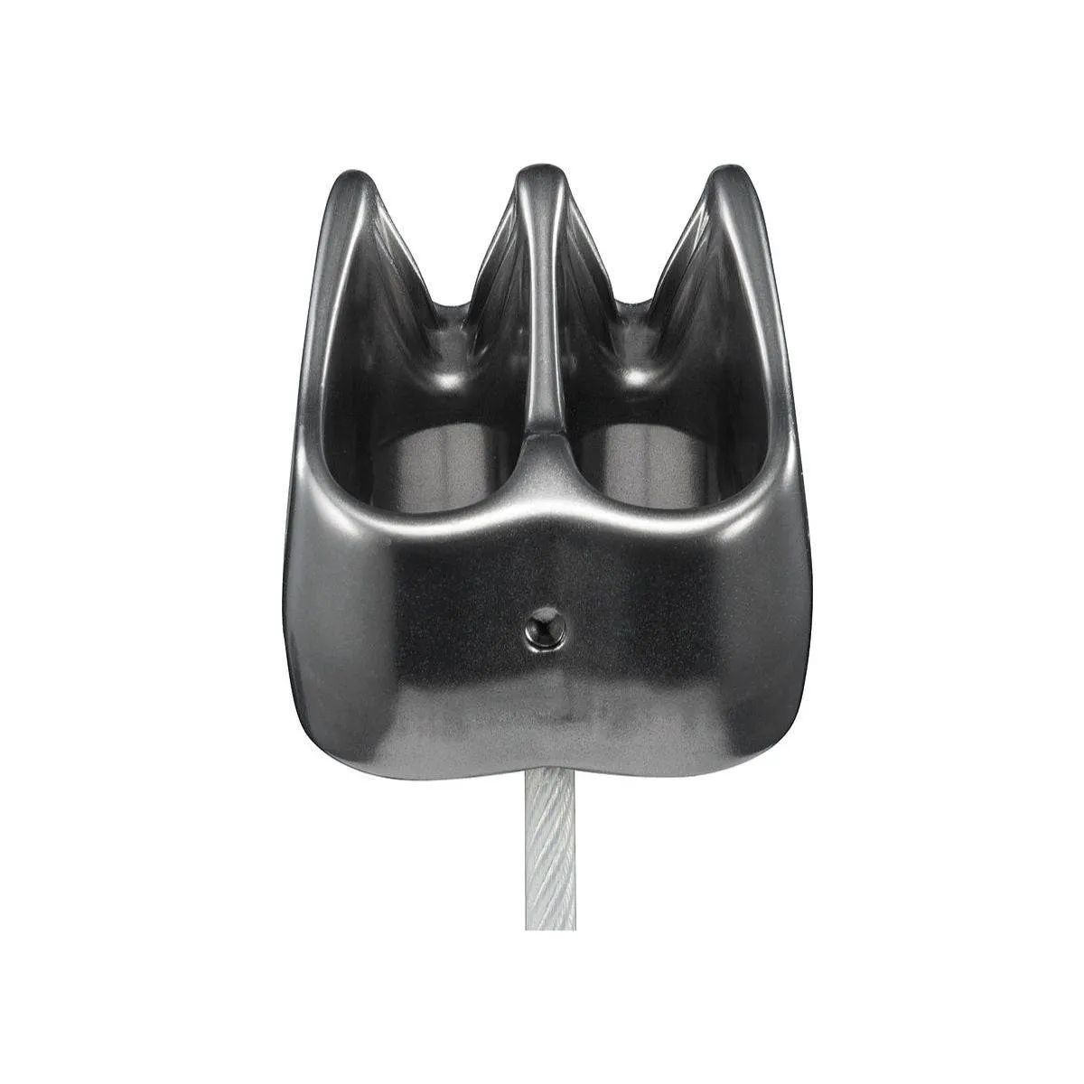Verso - Compact, Lightweight Belay / Rappel Device - Grey