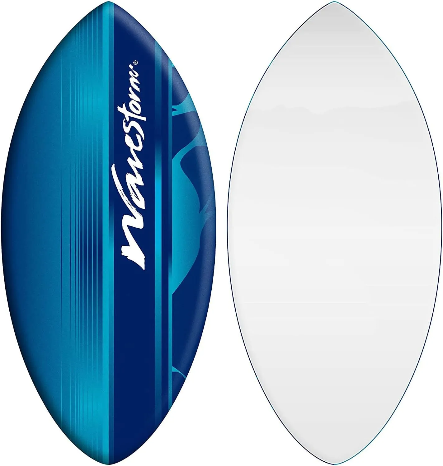 Wavestorm Foam Skimboard 48" | Skimboard for Beginners and All Skimming, Surfing and Bodyboard Levels, Blue Skimboar